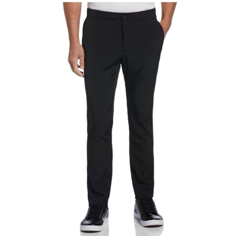 Perry Ellis Slim Fit Pants Black